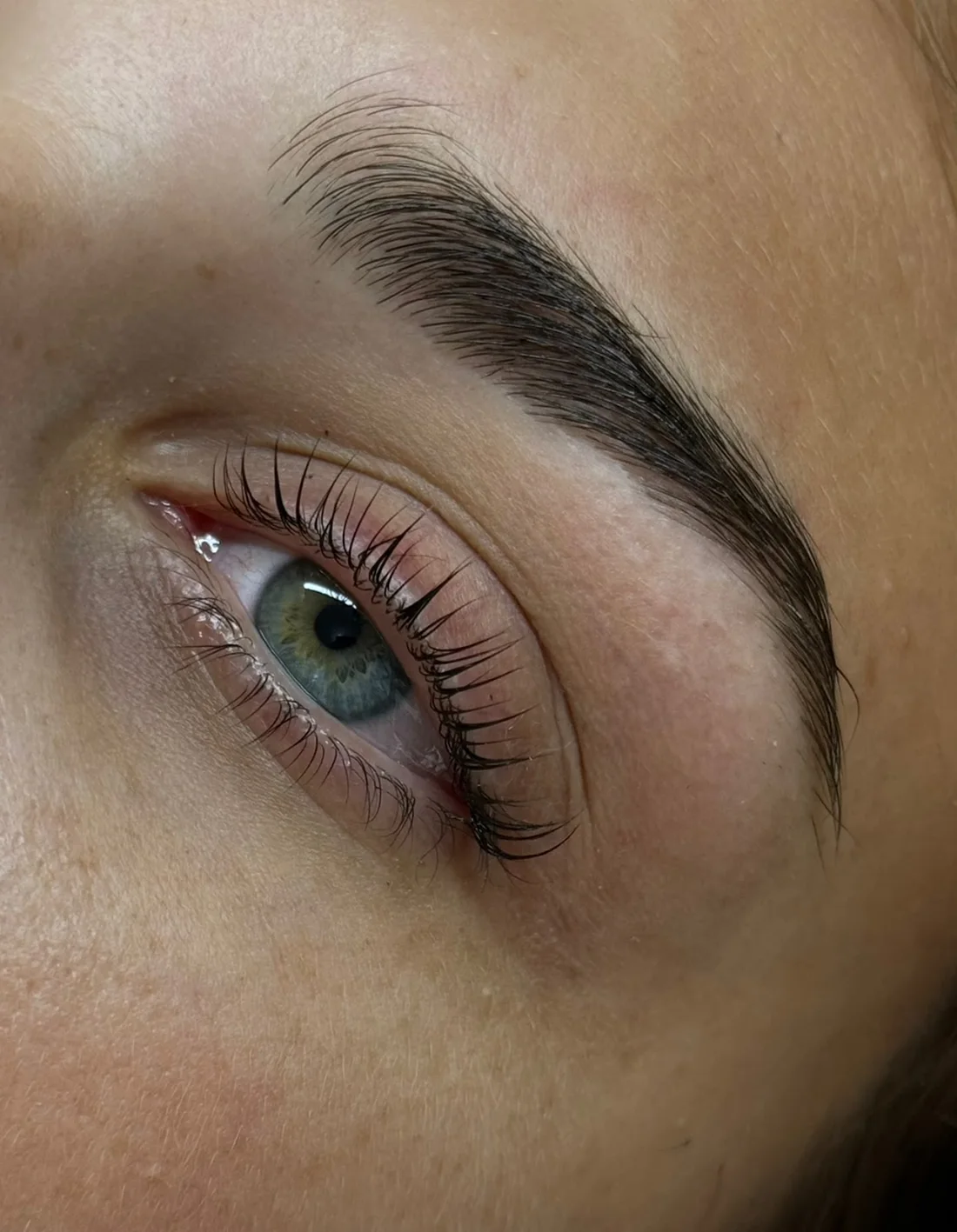 Lower lash lamination