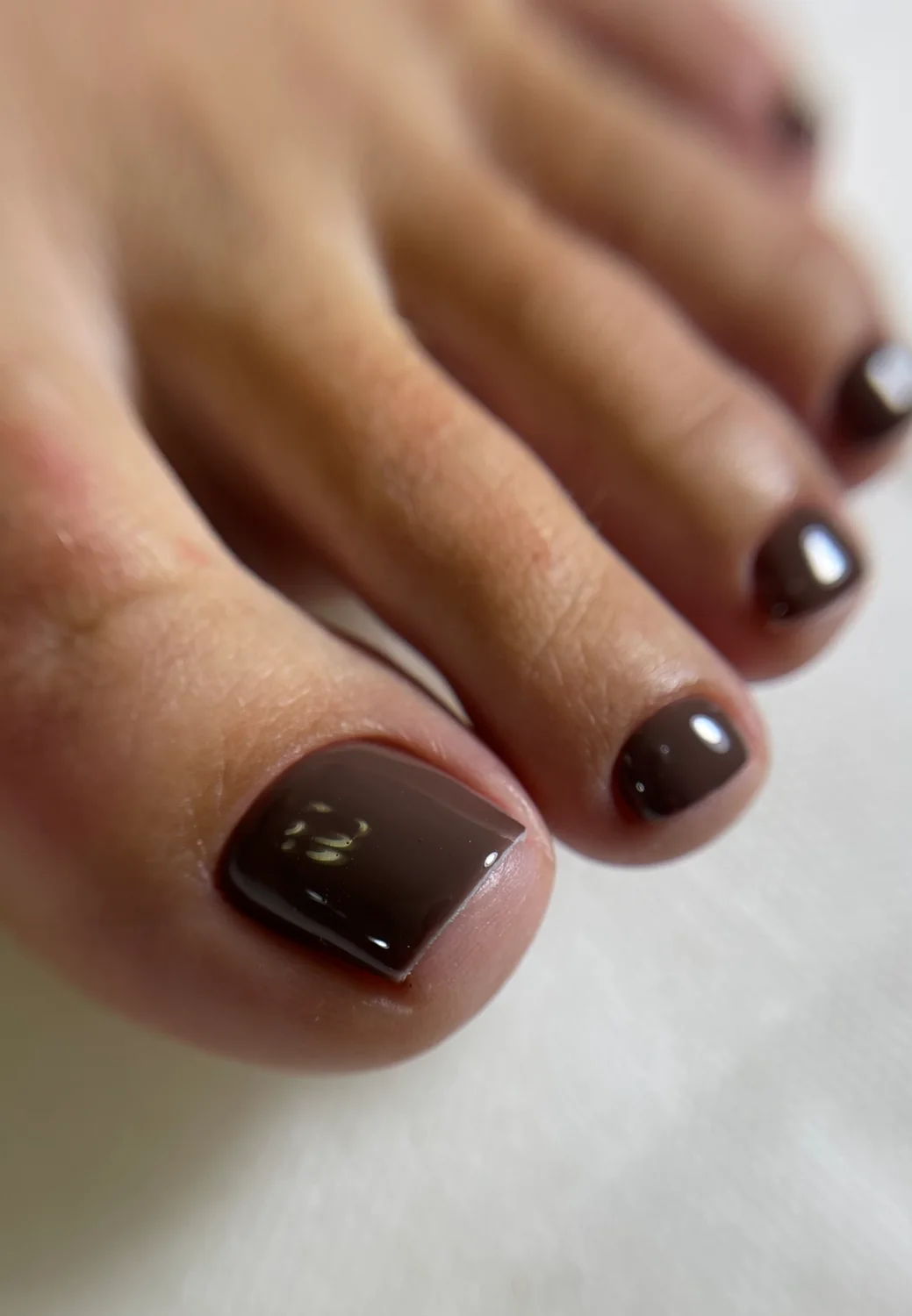 Jari kaki dengan gel
